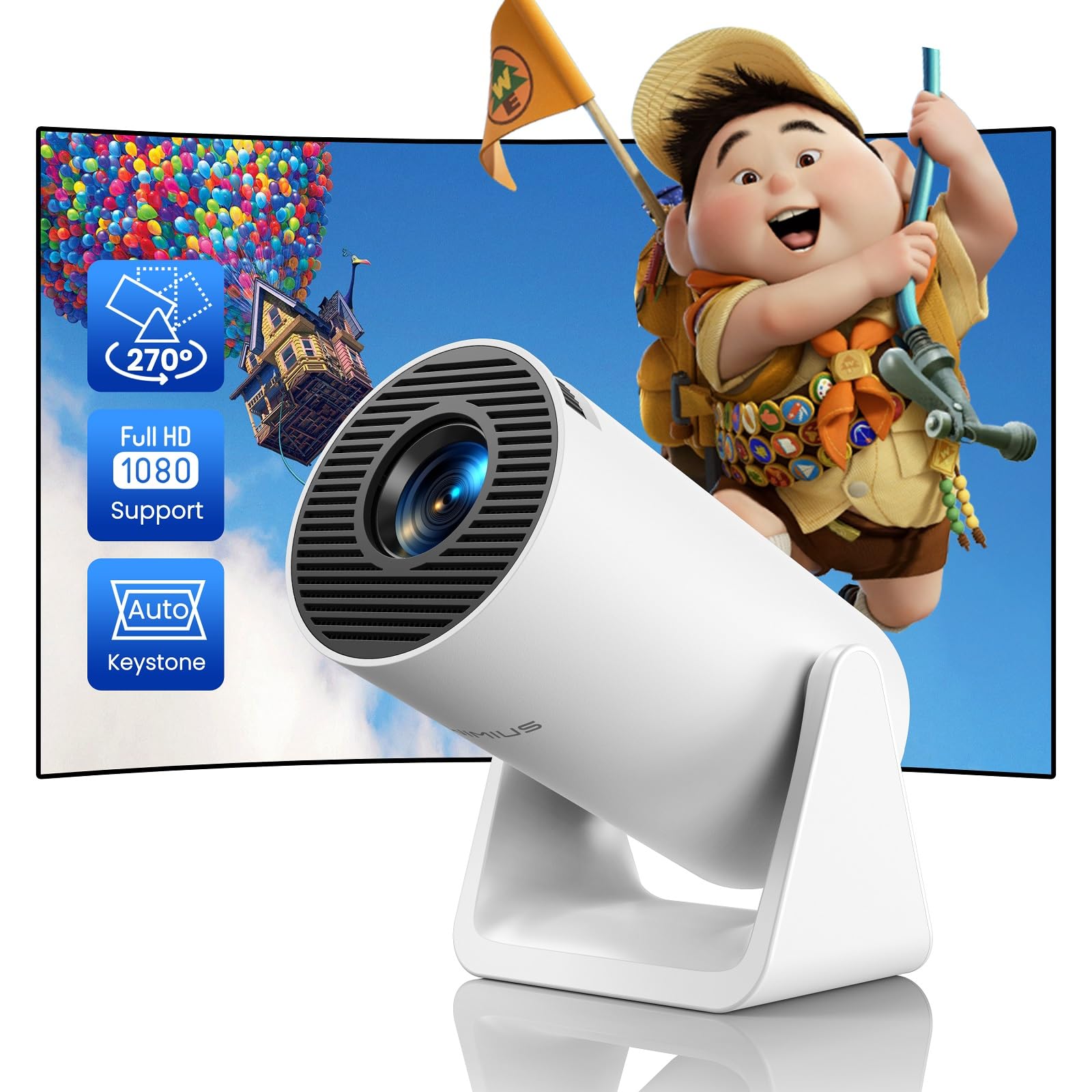 Projector Small 18000LM Plus 4K Auto Keystone Ceiling Projection 6 Instant Connection Bluetooth 4K Compatible 1080P Mini Lightweight Mobile HiFi
Projector Small 18000LM Plus 4K Auto Keystone Ceiling Projection 6 Instant Connection Bluetooth 4K Compatible 1080P Mini Lightweight Mobile HiFi