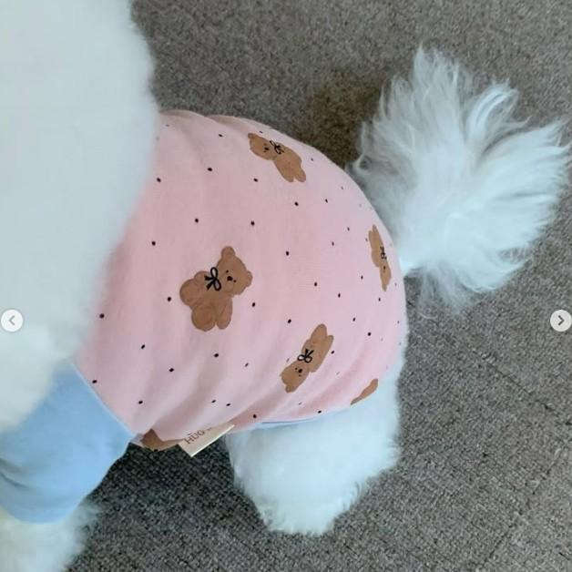 Cute Bear Print 4-Leg Dog Belly Cover Clothes, Soft Breathable Pet Outfit, 6 Sizes, for Small Dogs Spring & Summer Wear XS (0.5-1.5kg)
Cute Bear Print 4-Leg Dog Belly Cover Clothes, Soft Breathable Pet Outfit, 6 Sizes, for Small Dogs Spring & Summer Wear XS (0.5-1.5kg)