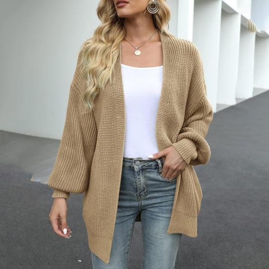 Женский кардиган-свитер, пальто, элегантное вязаное мягкое однотонное пальто с рукавами-фонариками на осень-зиму
Женский кардиган-свитер, пальто, элегантное вязаное мягкое однотонное пальто с рукавами-фонариками на осень-зиму