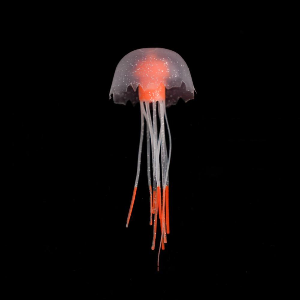 Silicone Simulated Jellyfish Fluorescent Glowing Aquarium Jellyfish Decoration Aquatic Landscape Fish Tank Ornament
Silicone Simulated Jellyfish Fluorescent Glowing Aquarium Jellyfish Decoration Aquatic Landscape Fish Tank Ornament
