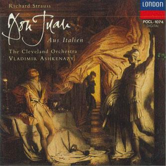 CD VLADIMIR ASHKENAZY - Richard Strauss Don Juan Aus Italie POCL1074 POLYDOR 1991 Japan Classical Used
CD VLADIMIR ASHKENAZY - Richard Strauss Don Juan Aus Italie POCL1074 POLYDOR 1991 Japan Classical Used