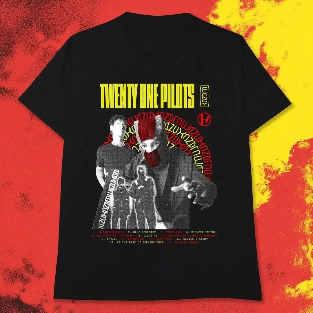 Twenty One Pilots Band Graphics Print Men s T-shirt Short Sleeve Oversized Y2k Top Hip Hop Punk Street Unisex Tee Men s Clothing XXXL
Twenty One Pilots Band Graphics Print Men s T-shirt Short Sleeve Oversized Y2k Top Hip Hop Punk Street Unisex Tee Men s Clothing XXXL
