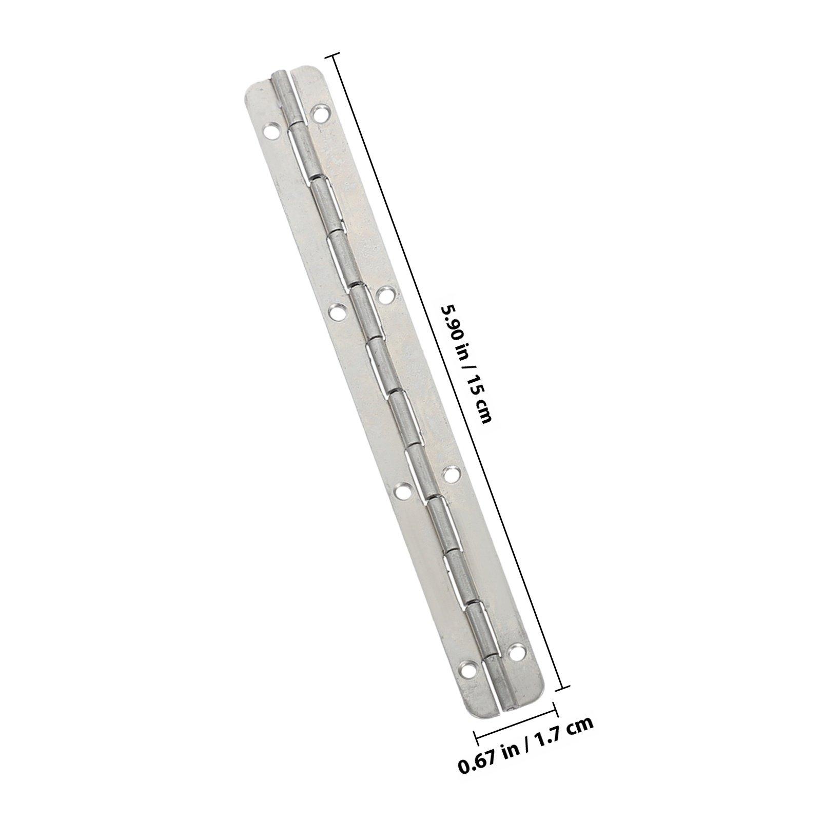 Piano Cover Hinge Hardware Jewelry Case Small Furniture Hinges Stainless Steel Metal for Boxes Cabinet срібний
Piano Cover Hinge Hardware Jewelry Case Small Furniture Hinges Stainless Steel Metal for Boxes Cabinet срібний