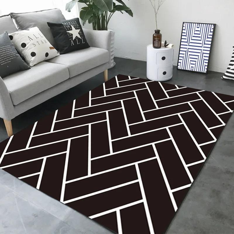 Minimalist Living Room Large Area Carpets Abstract Lines Bedroom Carpet Striped Design Rug Geometric Pattern Rugs 40X60cm
Minimalist Living Room Large Area Carpets Abstract Lines Bedroom Carpet Striped Design Rug Geometric Pattern Rugs 40X60cm