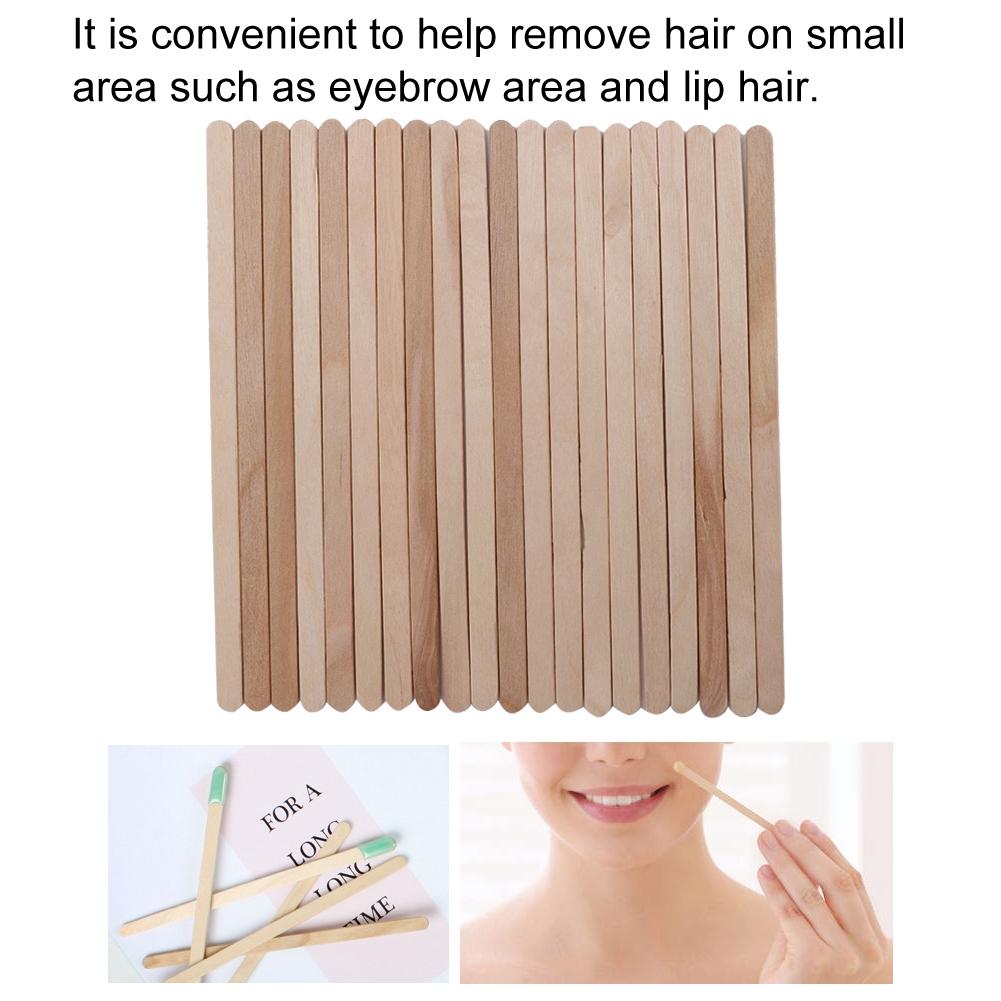 50Pcs Disposable Wooden Depilatory Wax Applicator Stick Spatula Hair Removal Tools
50Pcs Disposable Wooden Depilatory Wax Applicator Stick Spatula Hair Removal Tools