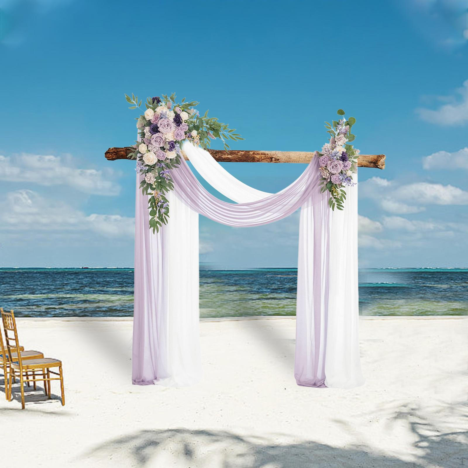 Комплект искусственных цветов для свадебной арки Flower Swag Floral Backdrop Rose фиолетовый
Комплект искусственных цветов для свадебной арки Flower Swag Floral Backdrop Rose фиолетовый