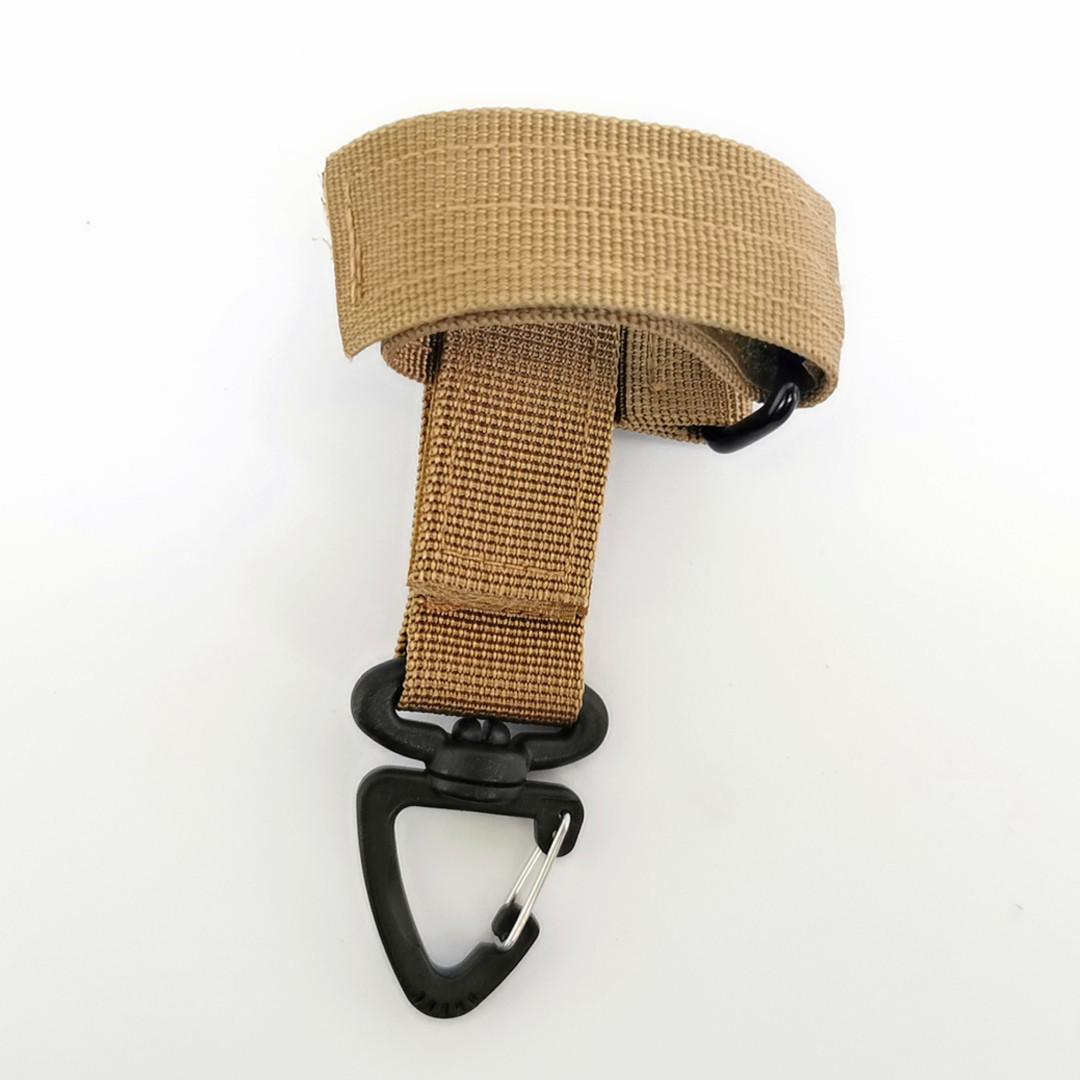 Outdoor Tactical Multi-purpose Nylon Hook Gloves Safety Clip Climbing Rope Camping Hanging Buck for Outdoor Camping хакі
Outdoor Tactical Multi-purpose Nylon Hook Gloves Safety Clip Climbing Rope Camping Hanging Buck for Outdoor Camping хакі