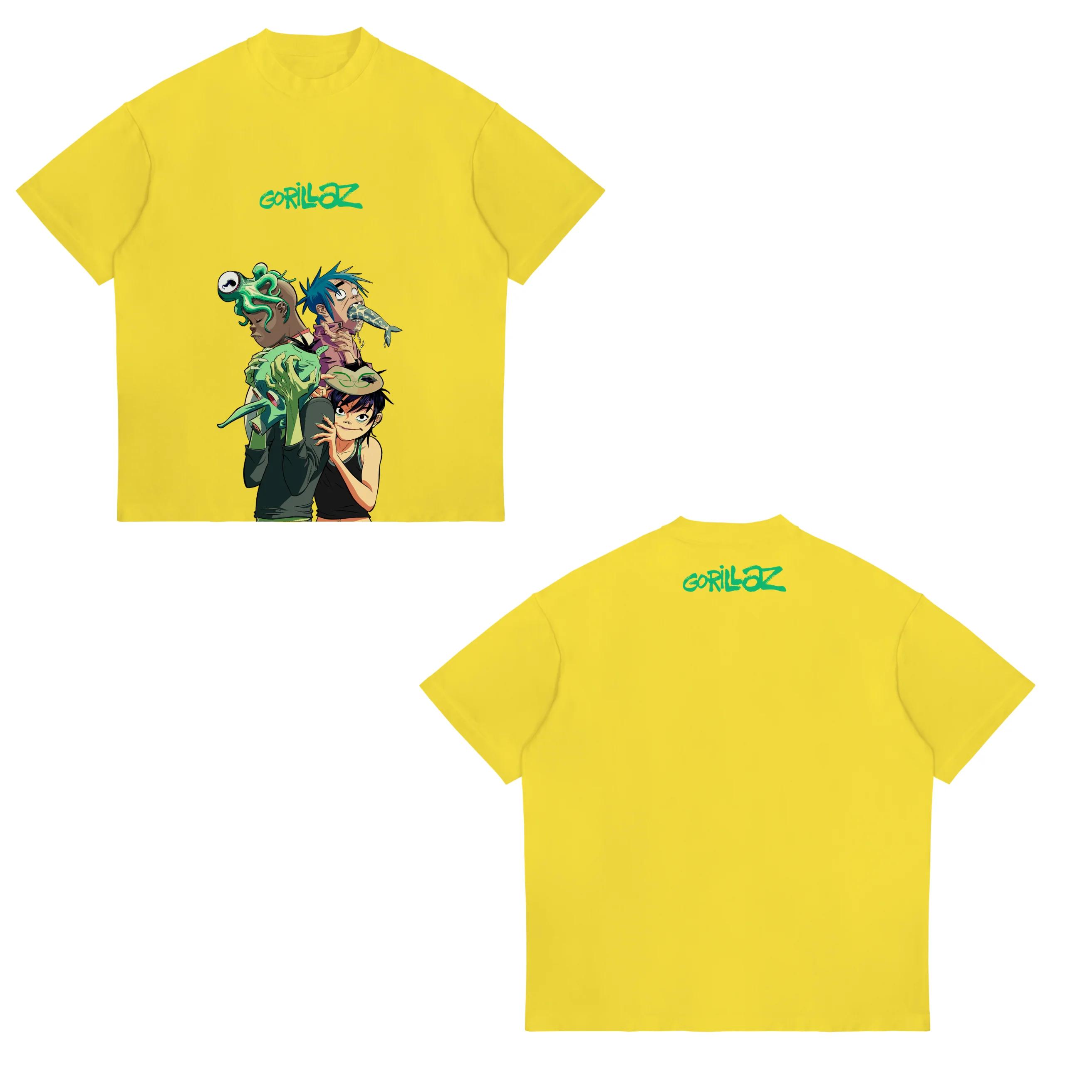 Cotton Vintage Rock Band Gorillaz The Now Now Album Graphic Tshirts Unisex Women Clothing Hip Hop Punk Oversized Crewneck T Shirts 4XL
Cotton Vintage Rock Band Gorillaz The Now Now Album Graphic Tshirts Unisex Women Clothing Hip Hop Punk Oversized Crewneck T Shirts 4XL