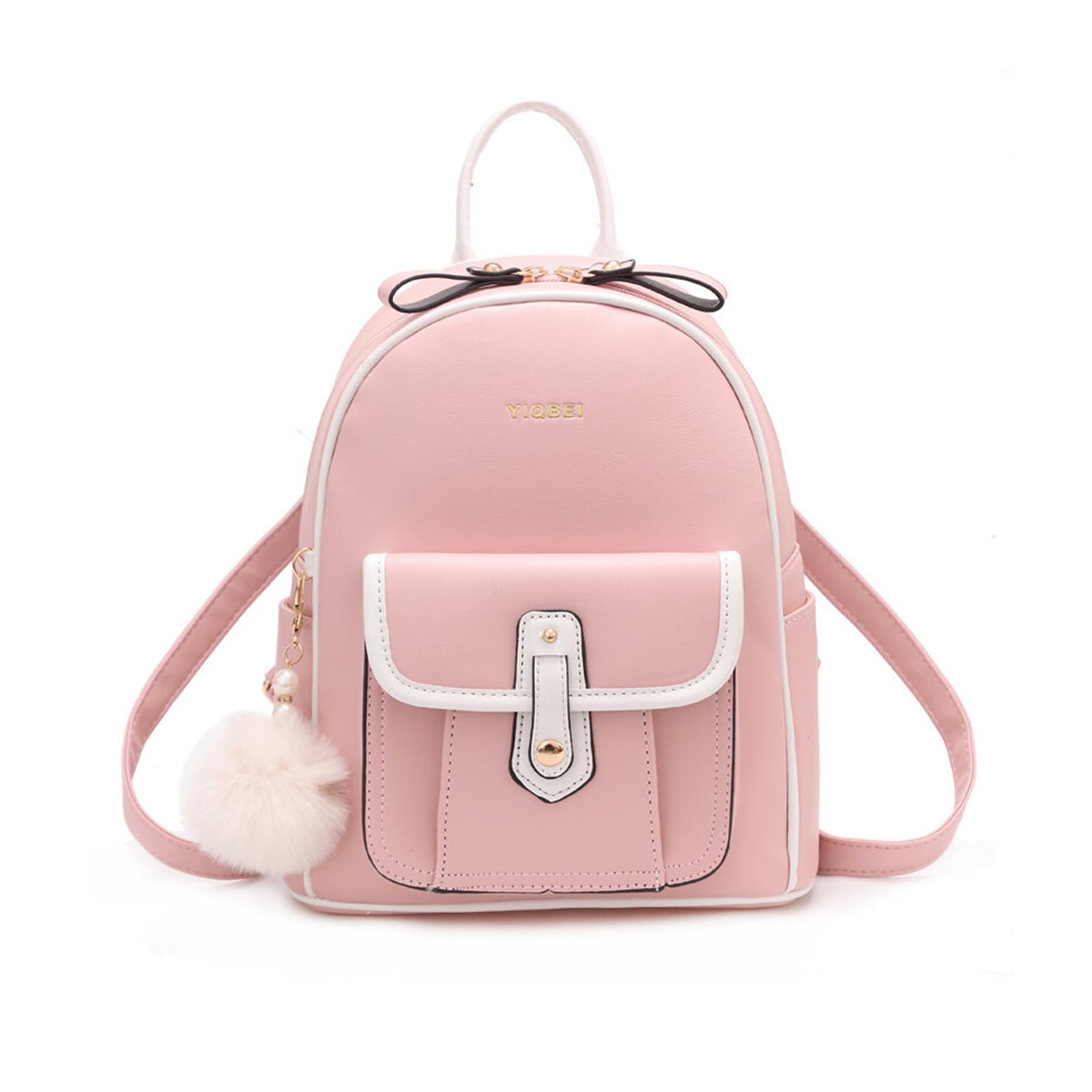 Mini Backpack for Large Casual with Pompom For PU Many For Pink NICOLE&DORIS Women, Lightweight, Capacity, Waterproof, Anti-theft, Small, Cute, Bag, рожевий
Mini Backpack for Large Casual with Pompom For PU Many For Pink NICOLE&DORIS Women, Lightweight, Capacity, Waterproof, Anti-theft, Small, Cute, Bag, рожевий