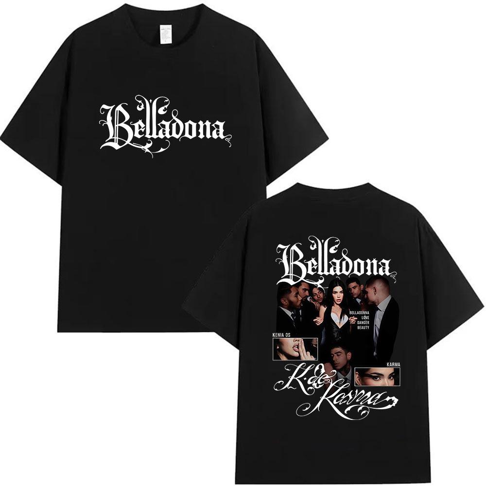 Singer Kenia Os K De Karma Belladona Tour 2026 Graphic T Shirts Unisex Womens Vintage Fashion Oversized Cotton Tshirt Streetwear 4XL
Singer Kenia Os K De Karma Belladona Tour 2026 Graphic T Shirts Unisex Womens Vintage Fashion Oversized Cotton Tshirt Streetwear 4XL