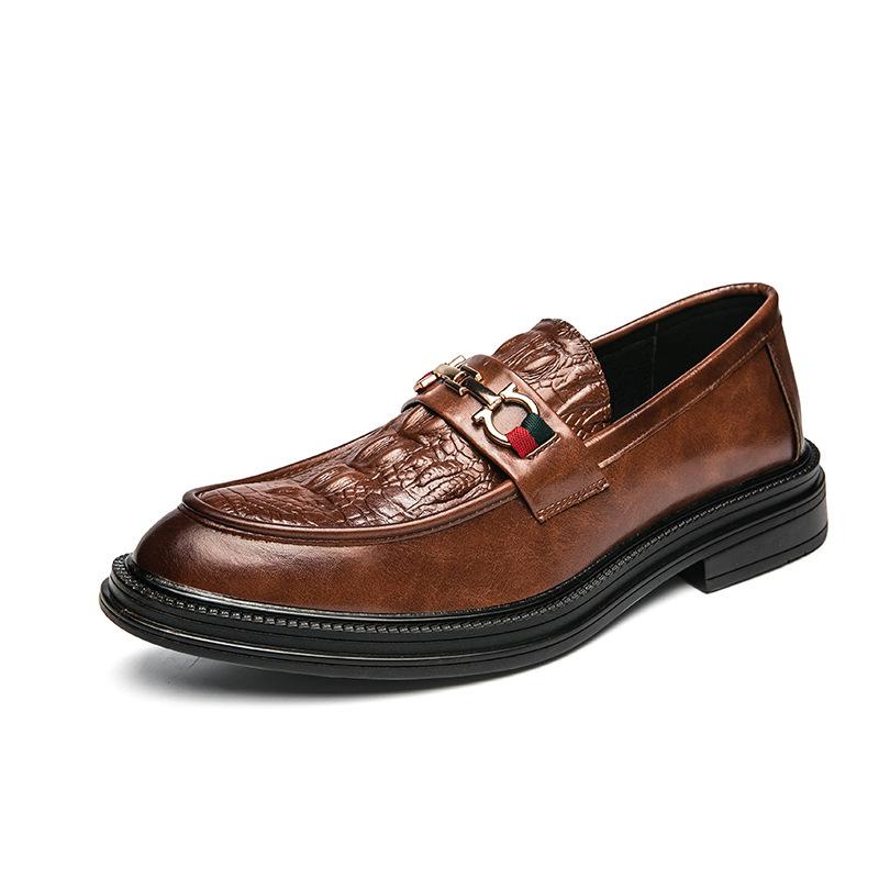 Fish-pressed Pointed Leather Shoes for Men s British Style Men s Business Casual Shoes with Bright Face and Large Size Height-enhancing Shoes 37
Fish-pressed Pointed Leather Shoes for Men s British Style Men s Business Casual Shoes with Bright Face and Large Size Height-enhancing Shoes 37