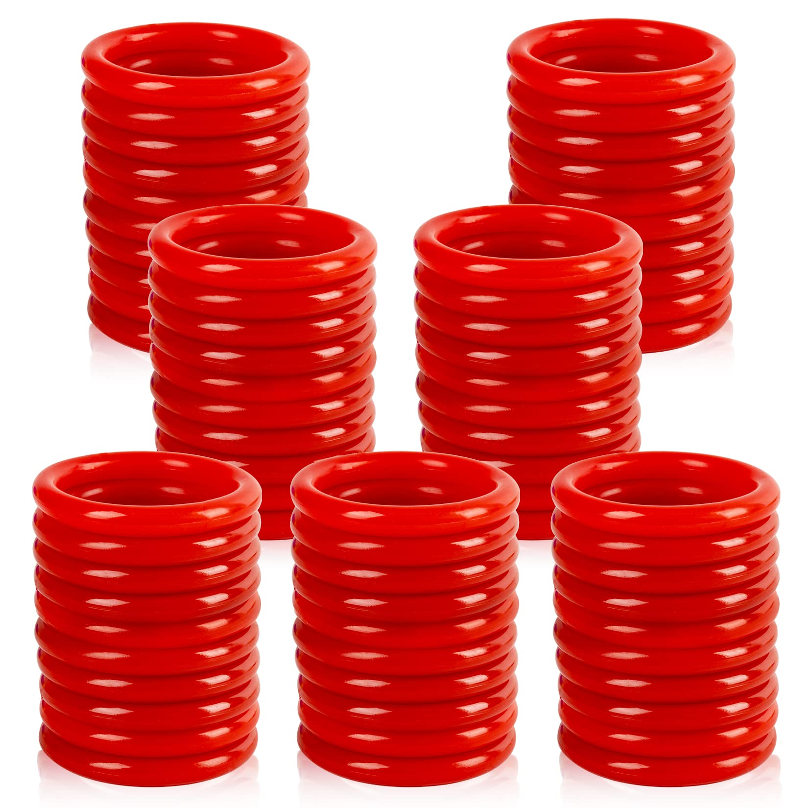 Mini Ring Toss Game - 70PCS 2.1 Inch Plastic Rings for Adults, Wedding, Carnival, Can Toss, and Pool Games червоний
Mini Ring Toss Game - 70PCS 2.1 Inch Plastic Rings for Adults, Wedding, Carnival, Can Toss, and Pool Games червоний