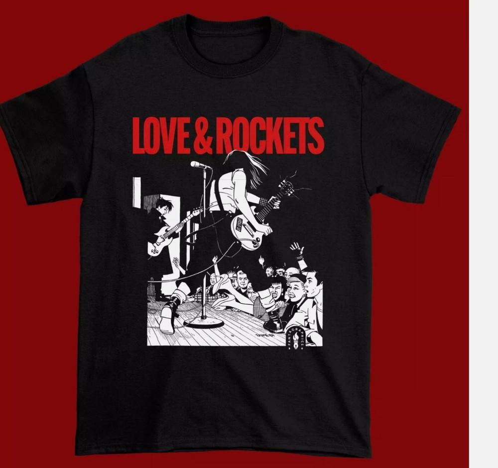 Love and Rockets Band Short Sleeve Cotton Black All Size S-5XL Shirt Unisex T-Shirt M
Love and Rockets Band Short Sleeve Cotton Black All Size S-5XL Shirt Unisex T-Shirt M