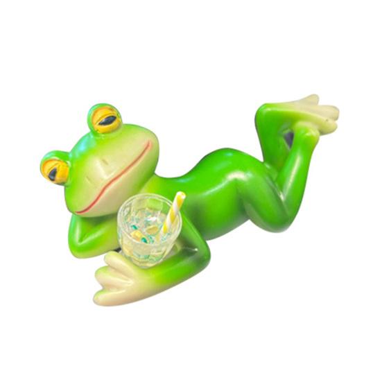 Miniature Frog Figurine Plant Pot Decoration Funny Resin Frog Garden Statue D
Miniature Frog Figurine Plant Pot Decoration Funny Resin Frog Garden Statue D