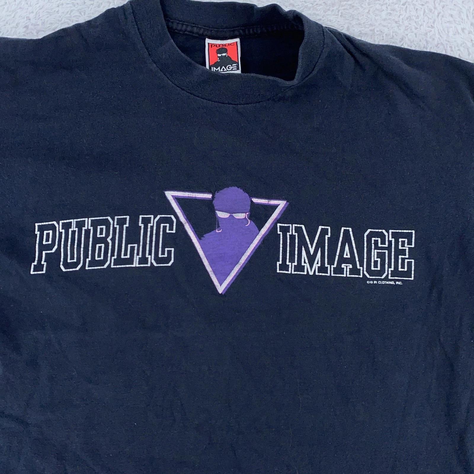 Винтажная футболка 90-х Public Image Clothing Мужская Средняя Графическая футболка PI USA Панк 4XL
Винтажная футболка 90-х Public Image Clothing Мужская Средняя Графическая футболка PI USA Панк 4XL