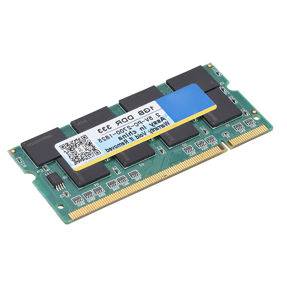 Laptop RAM Chip 333MHz High Memory Speed Circuit Module Board 1G Capacity DDR Applicable to Laptop Motherboard Built-in PC-2700
Laptop RAM Chip 333MHz High Memory Speed Circuit Module Board 1G Capacity DDR Applicable to Laptop Motherboard Built-in PC-2700