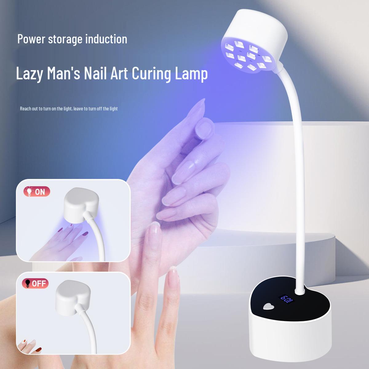 Heart-Shaped Nail Phototherapy Lamp: Fast-Drying, Gel Nail Polish, Desktop Charging, Induction Technology. белый
Heart-Shaped Nail Phototherapy Lamp: Fast-Drying, Gel Nail Polish, Desktop Charging, Induction Technology. белый