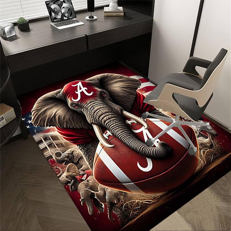 1PC Alabama Crimson Tide Non-Slip Floor Carpet Compatible for Office&Living Room&Bedroom&Dining room - Flat-Weave Machine-Washable Rectangular-W235 60cm by 90cm
1PC Alabama Crimson Tide Non-Slip Floor Carpet Compatible for Office&Living Room&Bedroom&Dining room - Flat-Weave Machine-Washable Rectangular-W235 60cm by 90cm