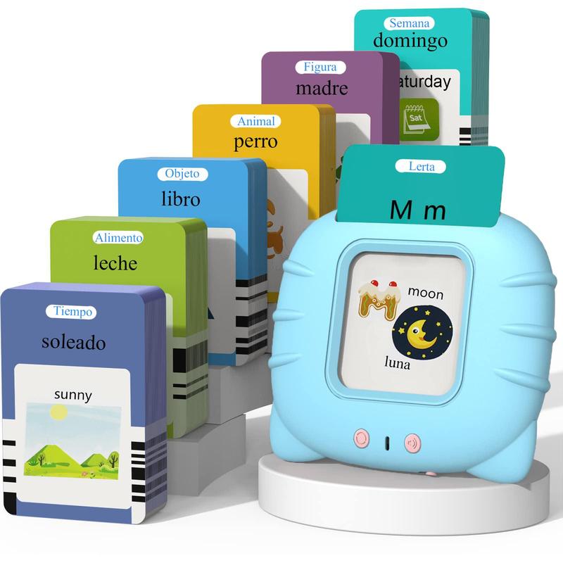 Bilingual Talking Flash Card, 510 Words Spanish & English Bilingual Talking Flash Card, Sensory Speech Audible Toys one-size
Bilingual Talking Flash Card, 510 Words Spanish & English Bilingual Talking Flash Card, Sensory Speech Audible Toys one-size
