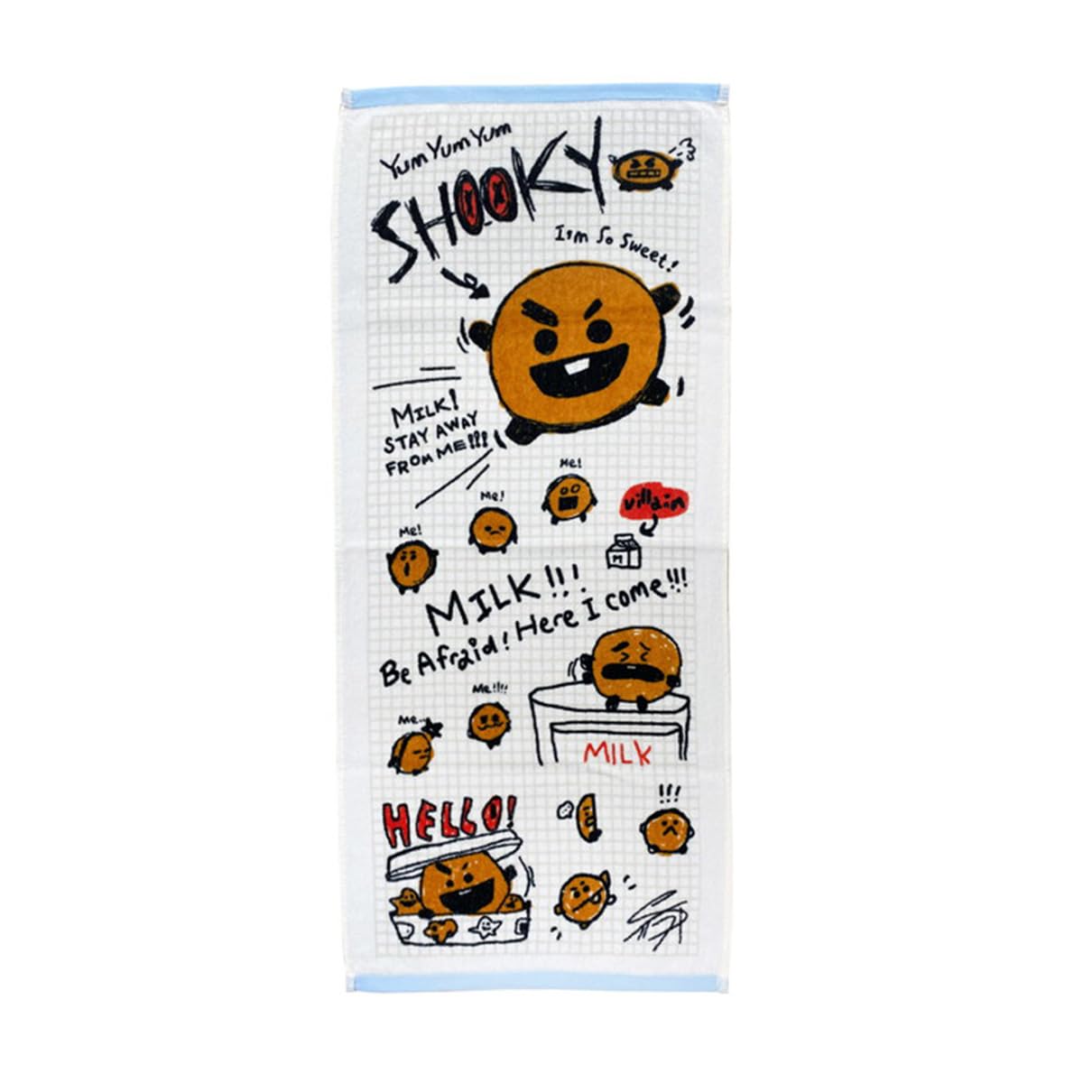 Полотенце для лица Marushin BT21 с цветным рисунком, хлопок, антибактериальное и устойчивое к запахам 5785019100 Sketch_SHOOKY 100%
Полотенце для лица Marushin BT21 с цветным рисунком, хлопок, антибактериальное и устойчивое к запахам 5785019100 Sketch_SHOOKY 100%