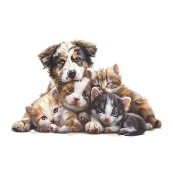 Наклейка на стену с изображением кошки и собаки, водонепроницаемая, самоклеящаяся, съемная, из ПВХ, для домашнего офиса, гостиной, детской спальни, настенное художественное украшение для домашних животных, наклейка коричневый
Наклейка на стену с изображением кошки и собаки, водонепроницаемая, самоклеящаяся, съемная, из ПВХ, для домашнего офиса, гостиной, детской спальни, настенное художественное украшение для домашних животных, наклейка коричневый