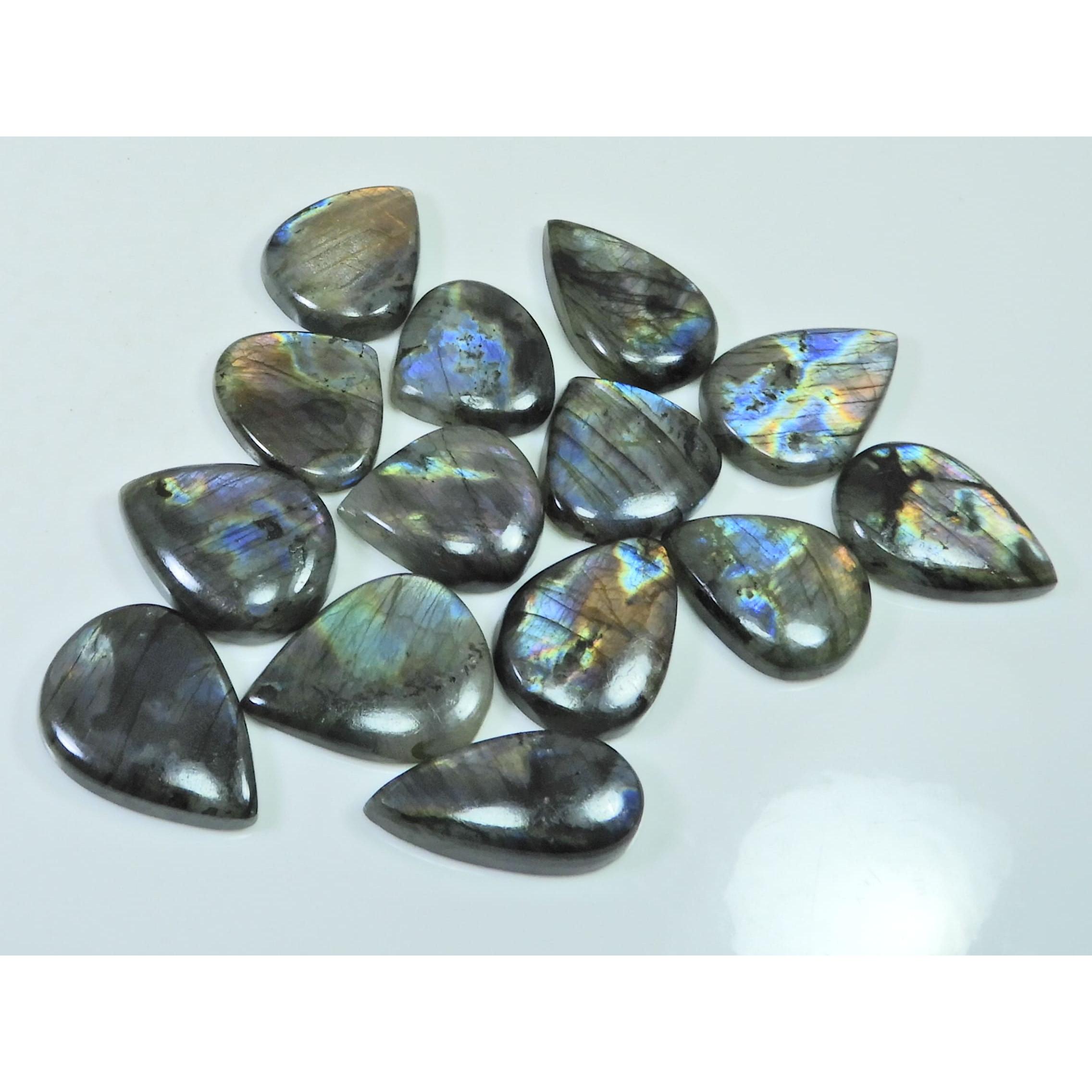 267Cts. Natural Purple Labradorite Spectrolite Pear Loose Gemstone 14Pcs Lot LL-1183
267Cts. Natural Purple Labradorite Spectrolite Pear Loose Gemstone 14Pcs Lot LL-1183