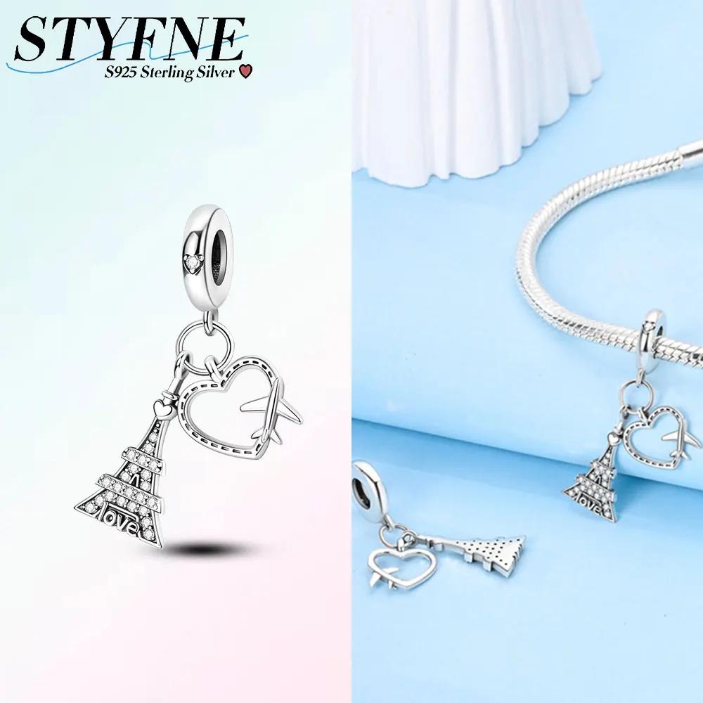 Charm Bead Charms copper Love in Paris Travel Airplane Bead Charms Compatible With Plata Authentic Bracelets Women Jewellery Making Gifts
Charm Bead Charms copper Love in Paris Travel Airplane Bead Charms Compatible With Plata Authentic Bracelets Women Jewellery Making Gifts