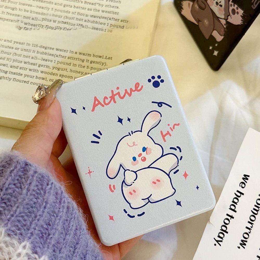 Foldable Foldable Cosmetic Mirror PU Rectangle Pocket Mirror Folding Makeup Mirror Students синій
Foldable Foldable Cosmetic Mirror PU Rectangle Pocket Mirror Folding Makeup Mirror Students синій