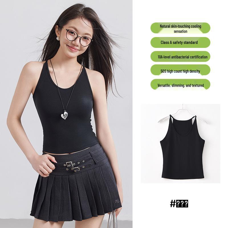 10A Antibacterial Tencel Lyocell Women s Sleeveless Knit Camisole: Stylish Base or Outer Layer Top M (90-110 lbs)
10A Antibacterial Tencel Lyocell Women s Sleeveless Knit Camisole: Stylish Base or Outer Layer Top M (90-110 lbs)