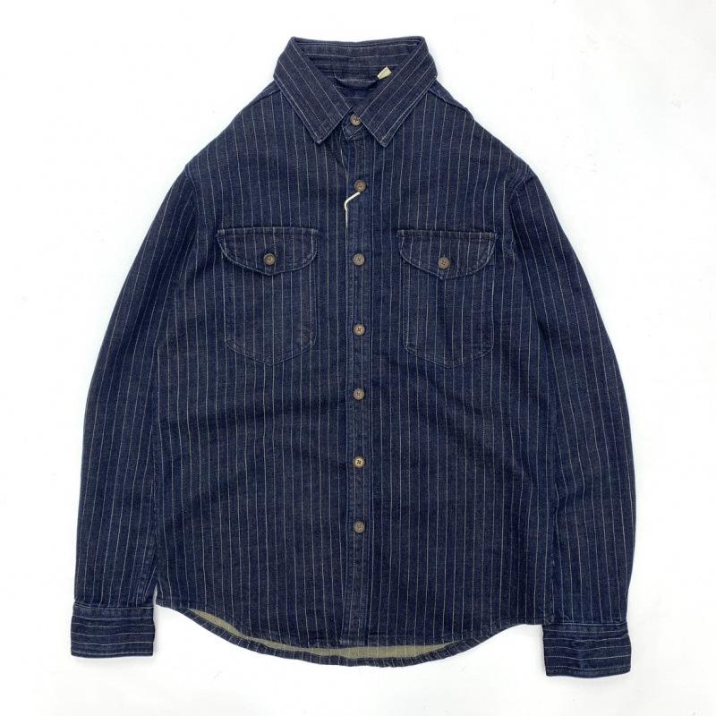 Men s Casual Retro Striped Denim Shirt Jacket - Long-Sleeved, Loose Fit for Spring and Autumn 2XL синий
Men s Casual Retro Striped Denim Shirt Jacket - Long-Sleeved, Loose Fit for Spring and Autumn 2XL синий