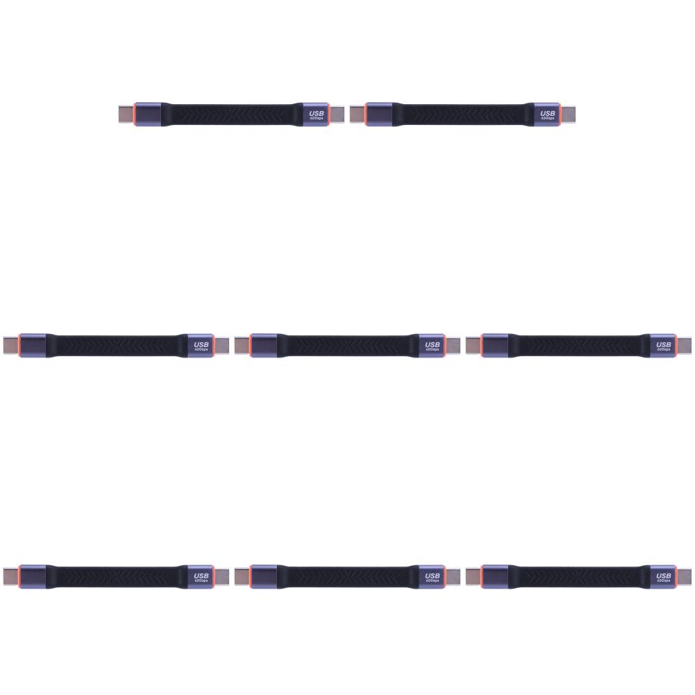 PD100W USB3.2 Data Cable 20V 5A USB C To Type C Short Cable Gen 2 40Gbps 8K 60Hz
PD100W USB3.2 Data Cable 20V 5A USB C To Type C Short Cable Gen 2 40Gbps 8K 60Hz