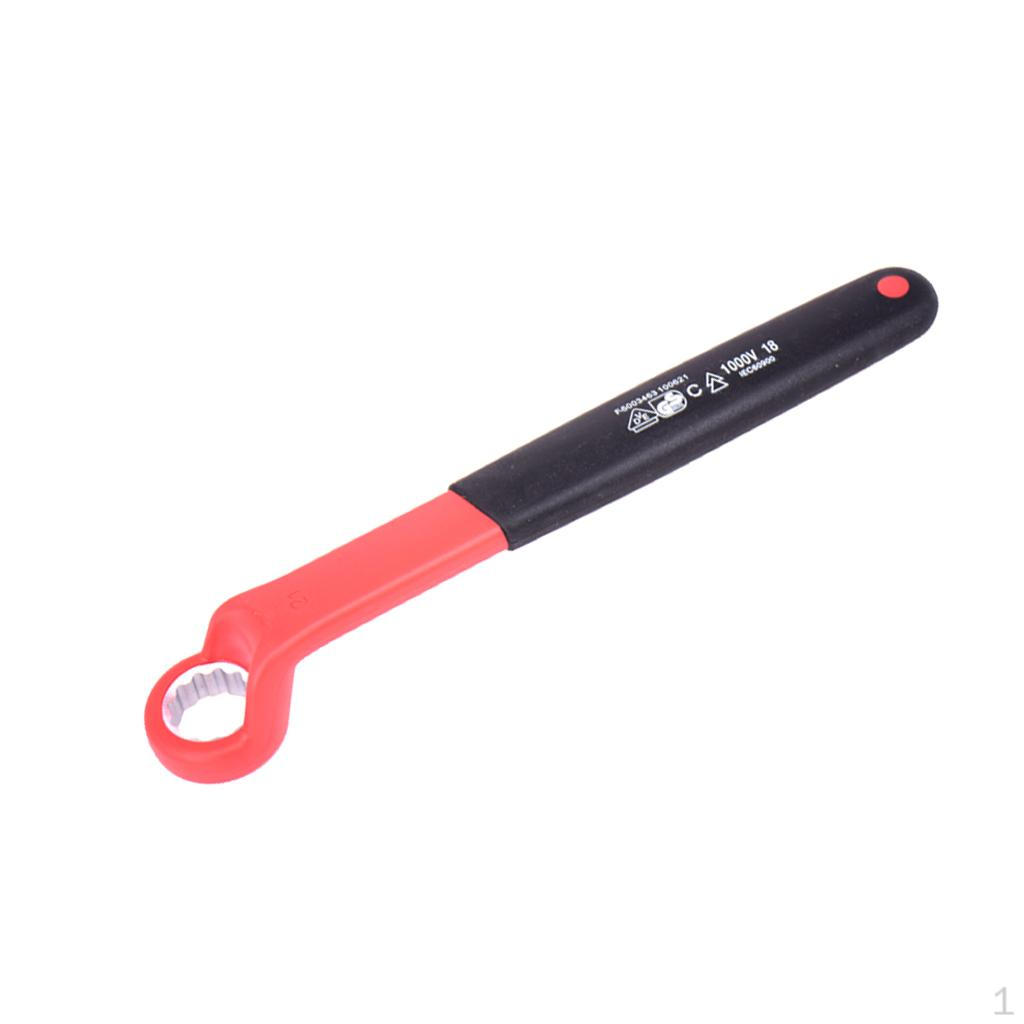 Insulated 1000V Cranked Offset Wrench Racheting 14mm
Insulated 1000V Cranked Offset Wrench Racheting 14mm