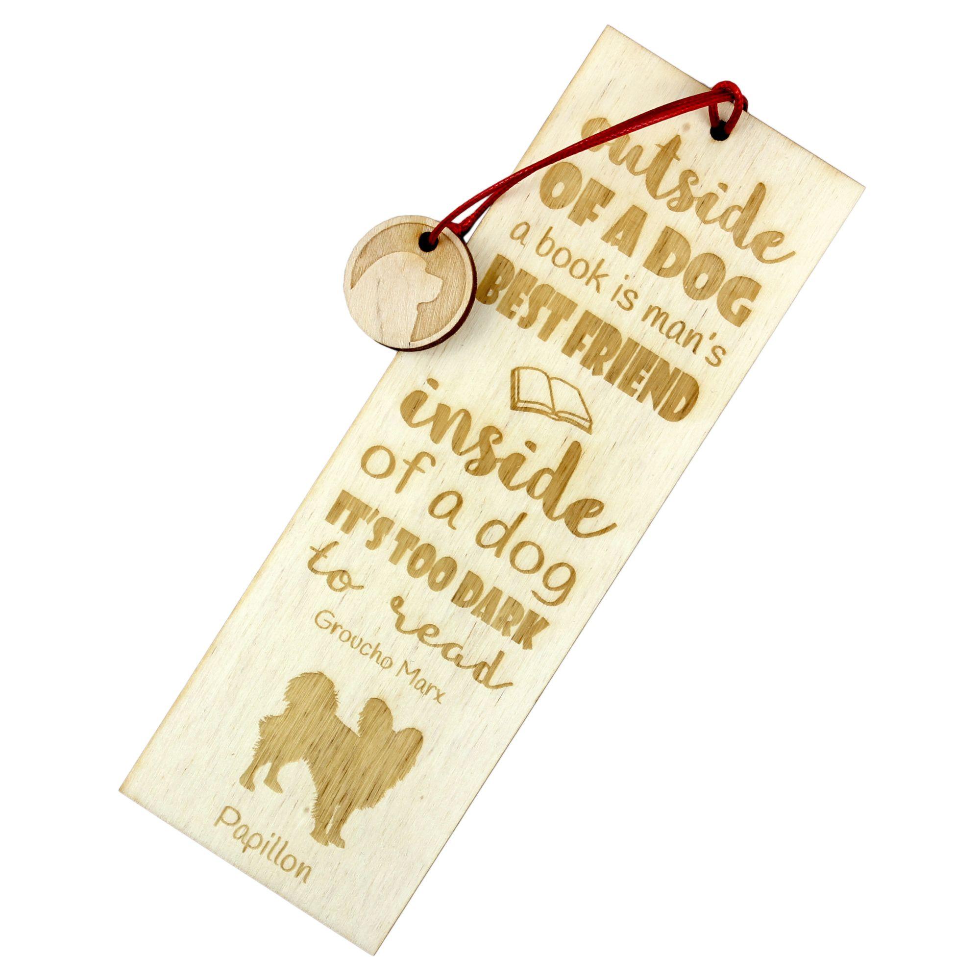 Papillon, Continental Toy Spaniel, Butterfly dog II - dog bookmark, personalized bookmark, gift for bookworm from Art-Dog brand
Papillon, Continental Toy Spaniel, Butterfly dog II - dog bookmark, personalized bookmark, gift for bookworm from Art-Dog brand