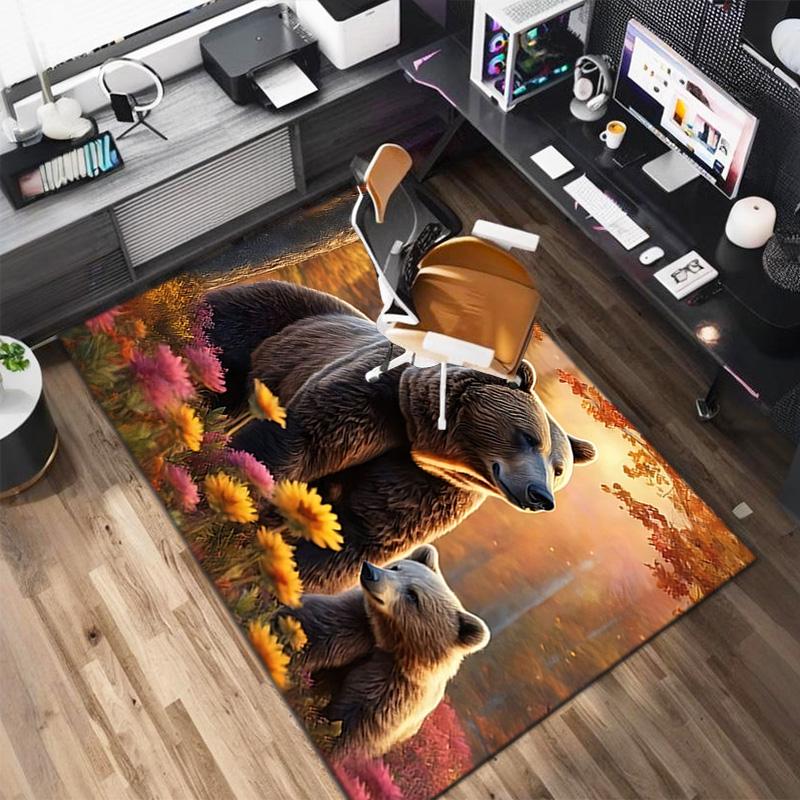 1PC Bear pattern printed Carpet Rug for Living Room Bedroom Home Sofa Decoration,Non-slip Floor Mat Floor mat 40x60cm( 15x23in )
1PC Bear pattern printed Carpet Rug for Living Room Bedroom Home Sofa Decoration,Non-slip Floor Mat Floor mat 40x60cm( 15x23in )