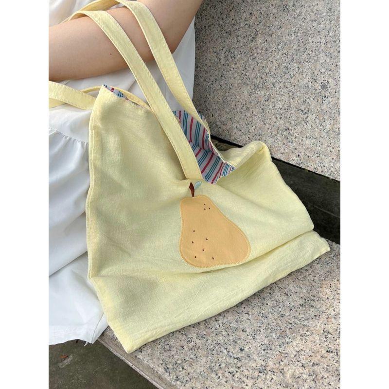 2025 New Korean Series Yellow Pear Canvas Bag Fresh All-Match Shoulder Bag Niche Design Stripe Lining Handbags Yellow
2025 New Korean Series Yellow Pear Canvas Bag Fresh All-Match Shoulder Bag Niche Design Stripe Lining Handbags Yellow