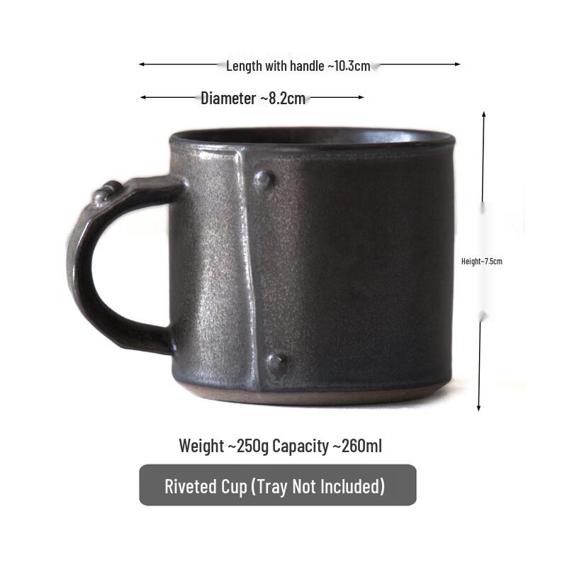 OLOEY Silver Rivet Mug
OLOEY Silver Rivet Mug