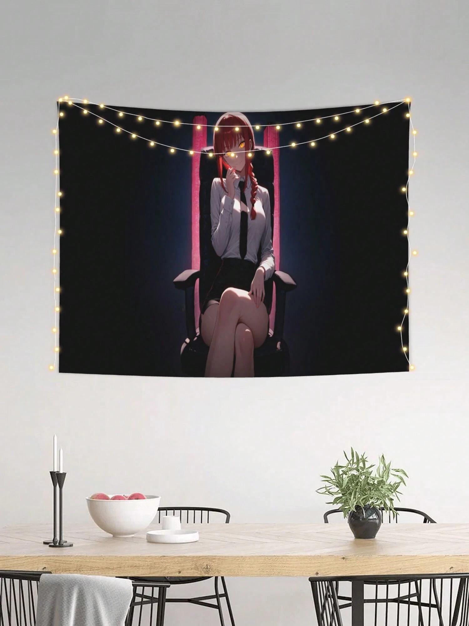 Mysterious RedHaired Anime Girl Tapestry Moody Neon Pink Backlit Throne Scene For Edgy Bedroom Decor Anime Enthusiasts 74x94cm(29x37in)
Mysterious RedHaired Anime Girl Tapestry Moody Neon Pink Backlit Throne Scene For Edgy Bedroom Decor Anime Enthusiasts 74x94cm(29x37in)