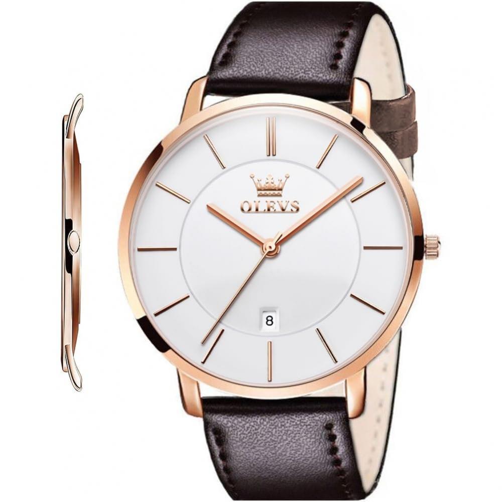 Olevs 6.5mm 40 WristWatch Мужские ультратонкие простые модные повседневные деловые часы Сделано в Японии кварцевый механизм
Olevs 6.5mm 40 WristWatch Мужские ультратонкие простые модные повседневные деловые часы Сделано в Японии кварцевый механизм