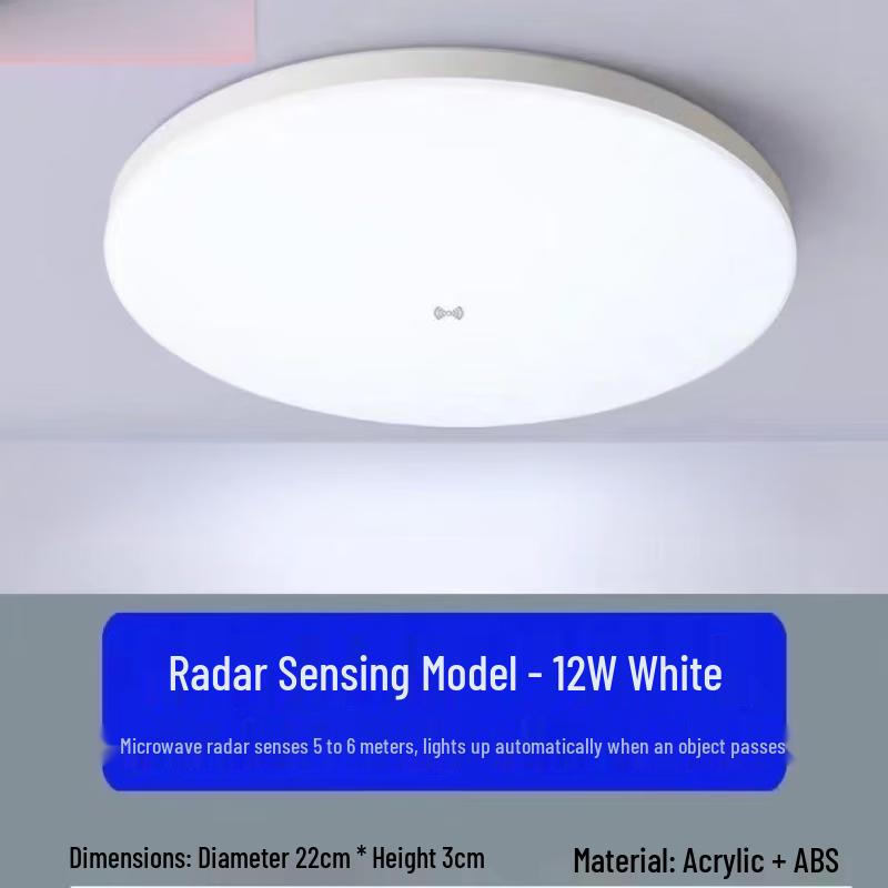 OEING Radar Motion Sensor LED Ceiling Light
OEING Radar Motion Sensor LED Ceiling Light