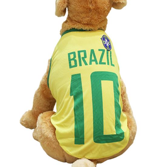 Pet Summer Mesh Vest Letter Print Fabric Stitching World Cup Jersey Dog Clothes 3XL жёлтый
Pet Summer Mesh Vest Letter Print Fabric Stitching World Cup Jersey Dog Clothes 3XL жёлтый