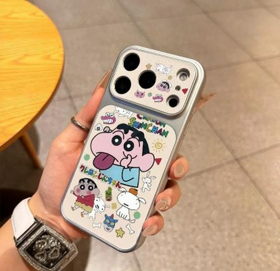 Shin-chan Full Coverage Compatible Apple Phone Case for 17 ProMax, Silver Frame, Corning Shell, Large Window, Personalized Design. 11
Shin-chan Full Coverage Compatible Apple Phone Case for 17 ProMax, Silver Frame, Corning Shell, Large Window, Personalized Design. 11