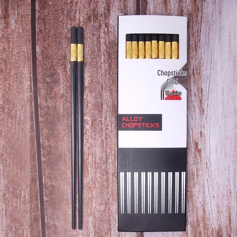 Ru Han Golden Ruyi Alloy Chopsticks Set
Ru Han Golden Ruyi Alloy Chopsticks Set