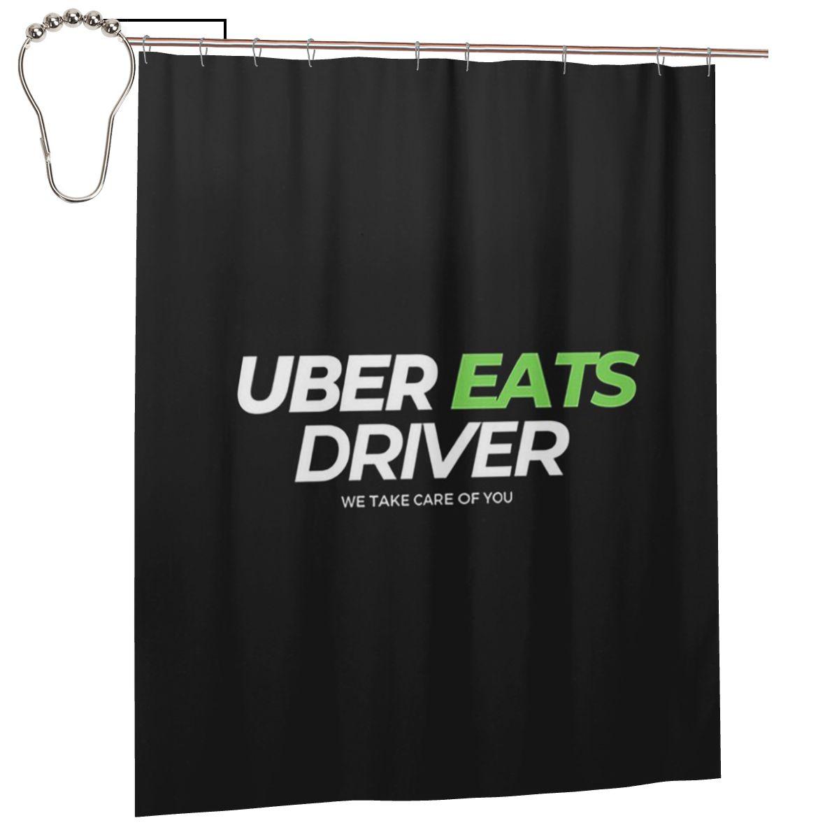 Uber Eats Driver Logo Food Delivery Driver Shower Curtain Bathroom Polyester Waterproof Bath Curtains With Hooks W60H190(CM)-1 Pcs
Uber Eats Driver Logo Food Delivery Driver Shower Curtain Bathroom Polyester Waterproof Bath Curtains With Hooks W60H190(CM)-1 Pcs