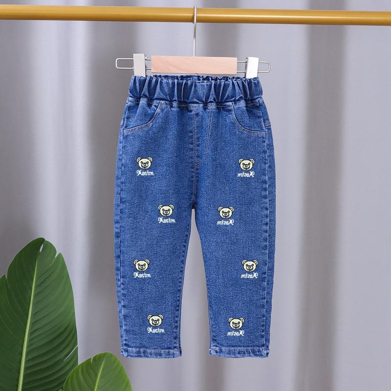 Baby Girls Tight Jeans Spring Autumn Girls Denim Trousers Loose Kids Stretch Flared Pants Children Clothes 120cm
Baby Girls Tight Jeans Spring Autumn Girls Denim Trousers Loose Kids Stretch Flared Pants Children Clothes 120cm
