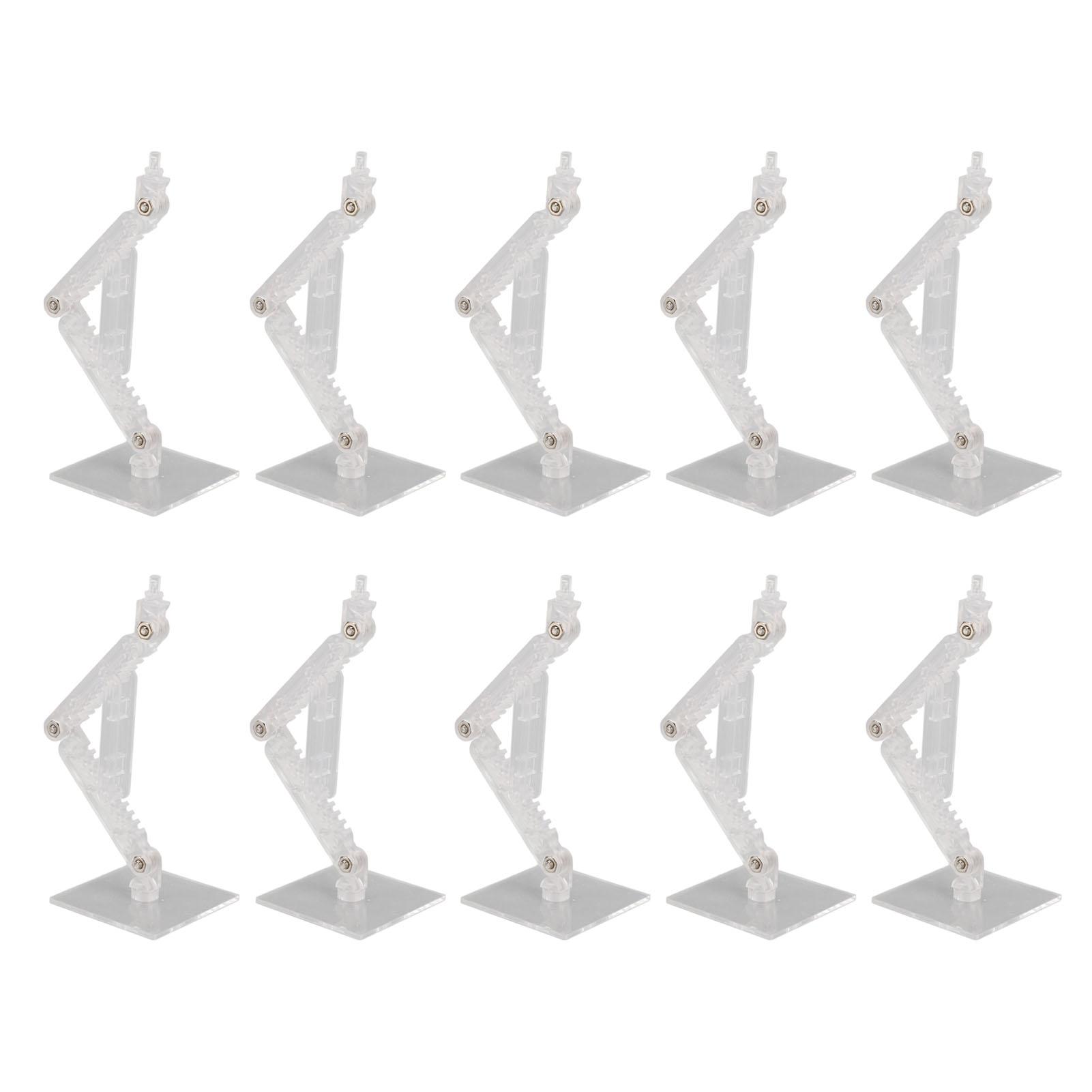10 Pcs Action Figure Display Holder High Stability Doll Model Support Stand for 6 Inch Action Dolls
10 Pcs Action Figure Display Holder High Stability Doll Model Support Stand for 6 Inch Action Dolls
