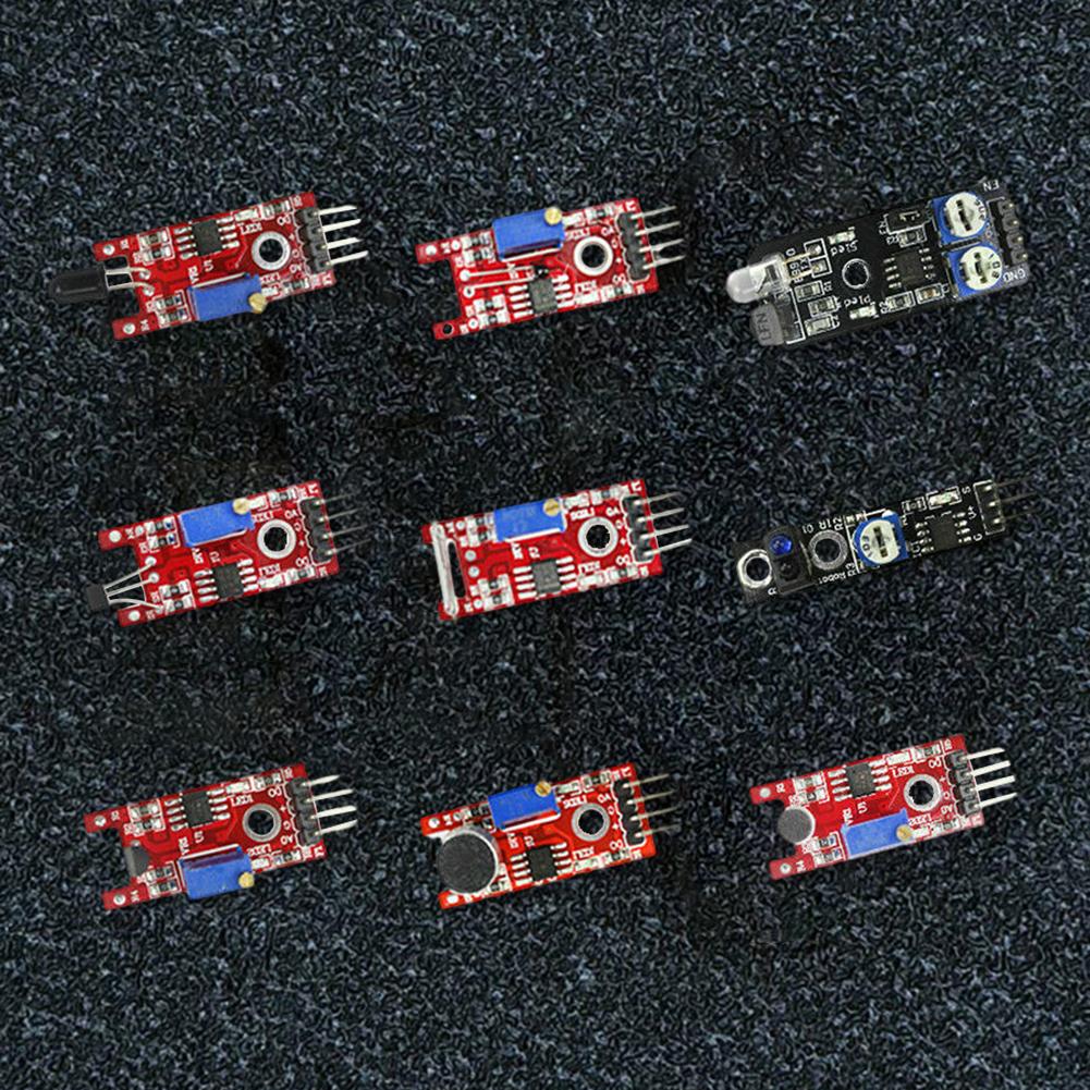 Набір датчиків 5 В Датчик DIY Kit Better Than 37 in 1 45 in 1 Sensor Module Starter Kit Mega 2560 Nano для Arduino Mega 2560 Nano
Набір датчиків 5 В Датчик DIY Kit Better Than 37 in 1 45 in 1 Sensor Module Starter Kit Mega 2560 Nano для Arduino Mega 2560 Nano