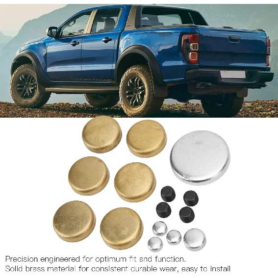 Automobile Engine Brass Freeze Plug Parts MPE-108BR Compatible with Ford Small Block Windsor Engines 255ci 260ci 289ci 302ci 351ci 1962-2001
Automobile Engine Brass Freeze Plug Parts MPE-108BR Compatible with Ford Small Block Windsor Engines 255ci 260ci 289ci 302ci 351ci 1962-2001