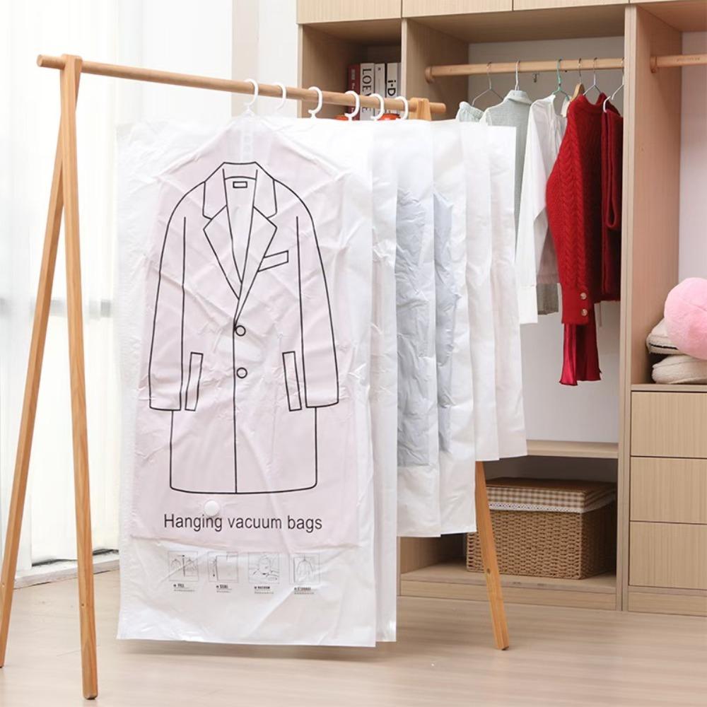 Вакуумный компрессионный мешок с крючком для подвешивания Складная одежда Вакуумный мешок для хранения Костюмы/Платья/Куртки 135*70CM-B
Вакуумный компрессионный мешок с крючком для подвешивания Складная одежда Вакуумный мешок для хранения Костюмы/Платья/Куртки 135*70CM-B