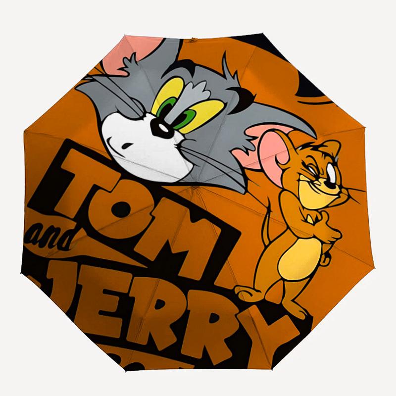 1pc Tom Jerry Automatic Folding Umbrella - Compact 8-Rib Design,Festive Gift for Friends & Family, Compact Umbrella 22016
1pc Tom Jerry Automatic Folding Umbrella - Compact 8-Rib Design,Festive Gift for Friends & Family, Compact Umbrella 22016
