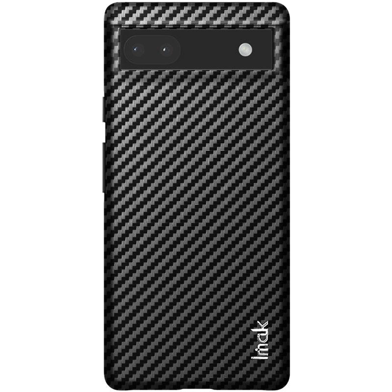IMAK Ruiyi Series Carbon Fiber Texture Case for Google Pixel 6a,PU Leather Coated PC Anti-drop Phone Back Cover A
IMAK Ruiyi Series Carbon Fiber Texture Case for Google Pixel 6a,PU Leather Coated PC Anti-drop Phone Back Cover A